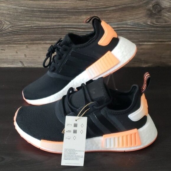 adidas Shoes - New Adidas NMD Womens Black Shoes Size 9 Casual Streetwear Everyday Walking